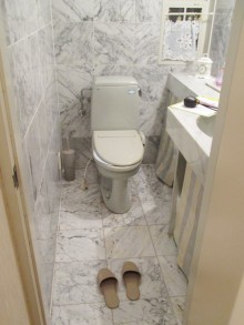 流すたびに泡でキレイ　Panasonic新型ｱﾗｳｰﾉに交換